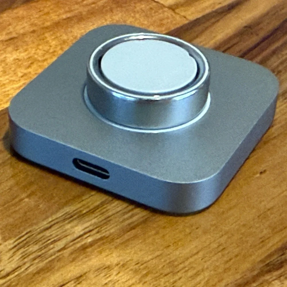 Oura Silver Charging Dock